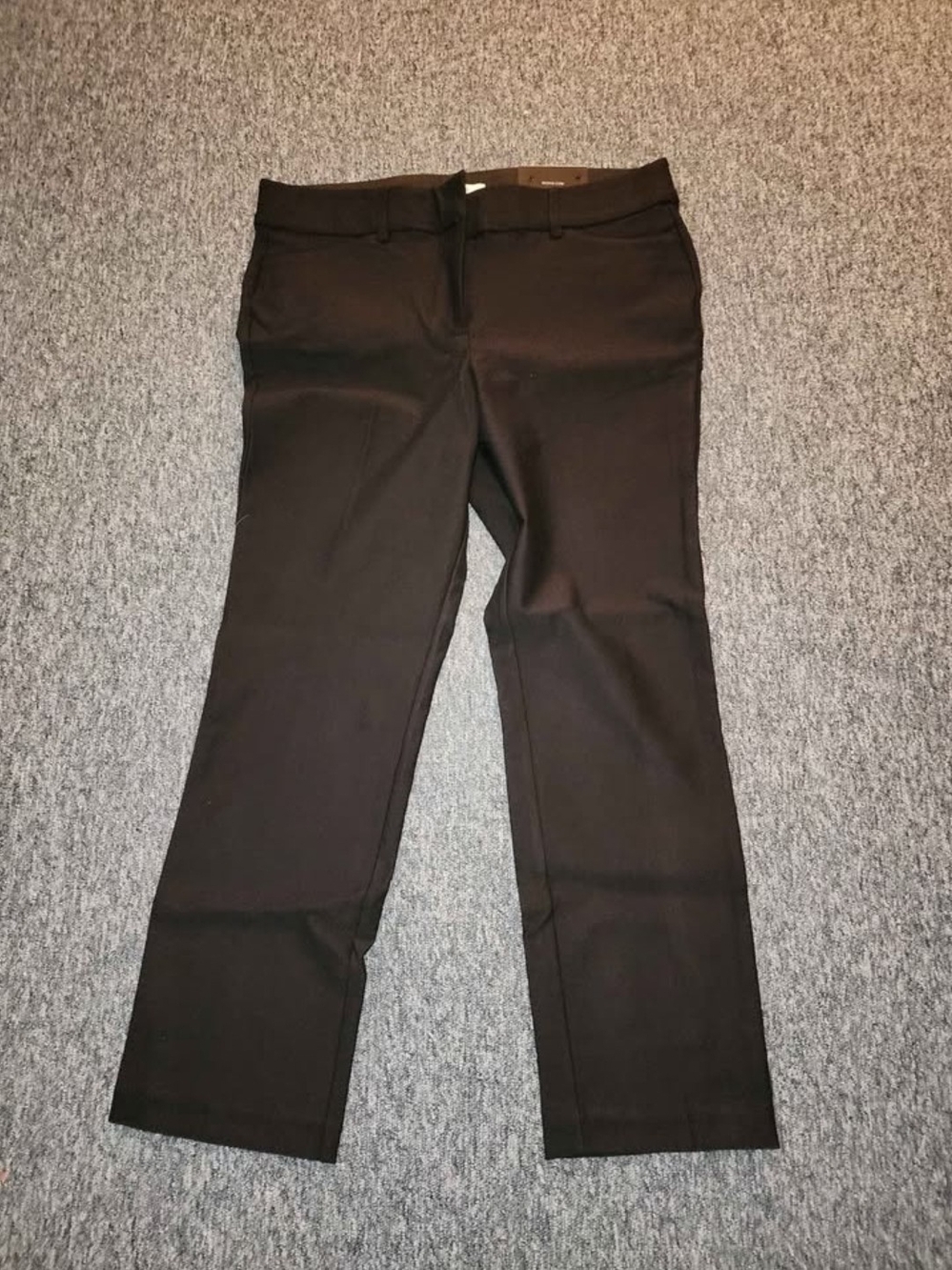 NWT Black Straight-Leg Women's Trousers
